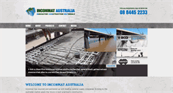 Desktop Screenshot of inconmat.com.au